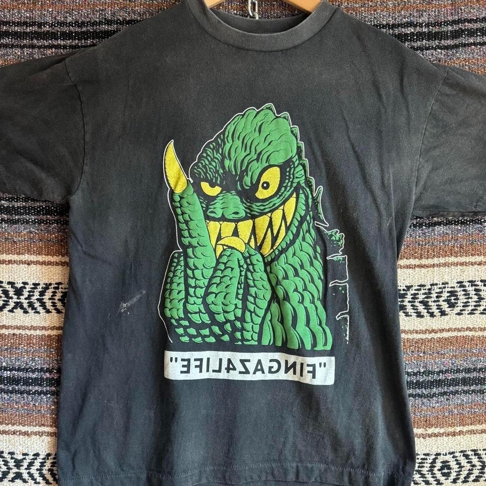 Soundgarden Faded
Bad Motor Finger Godzilla Size Large Fingaz4life Reprint